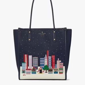 NWT Kate Spade Winter Wonders North South Tote